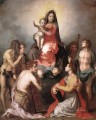 Madonna in Glory and Saints renaissance mannerism Andrea del Sarto